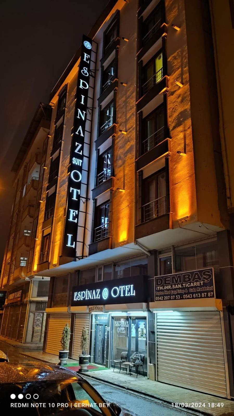 Espinaz Apart Otel Sihke Buitenkant foto